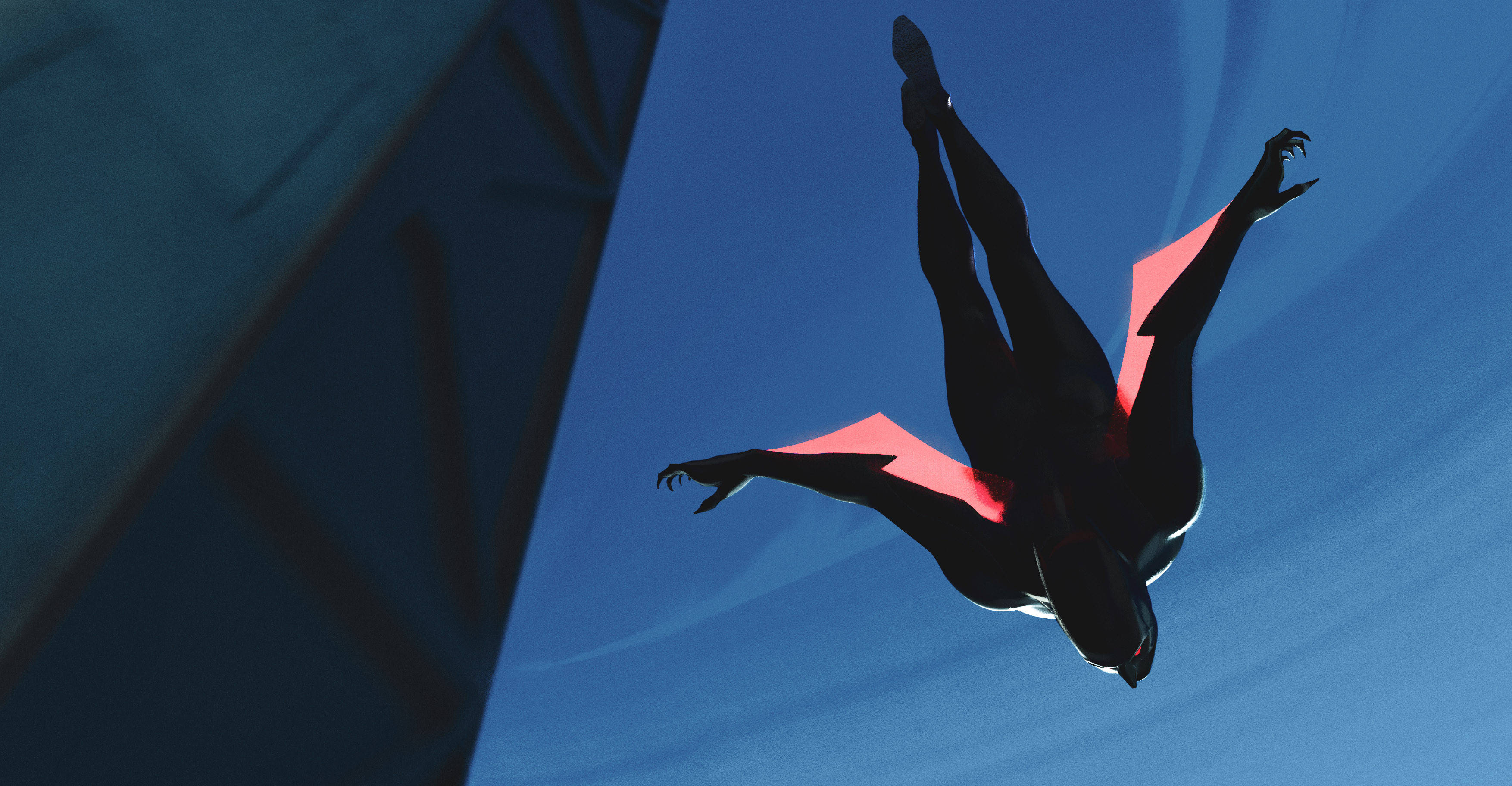 Batman Beyond, black suit, red cape, 2K Desktop Wallpaper