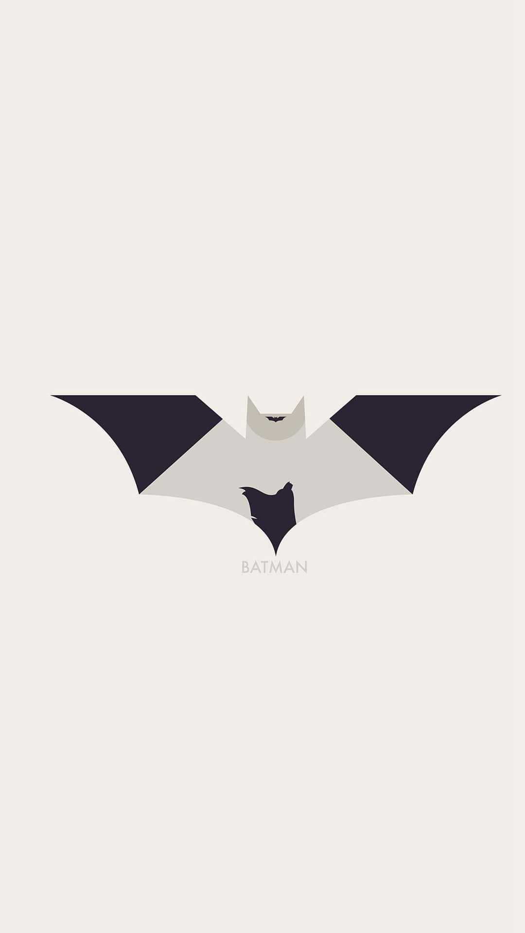 Batman, Black And White, bat symbol logo, Full HD Phone Wallpaper