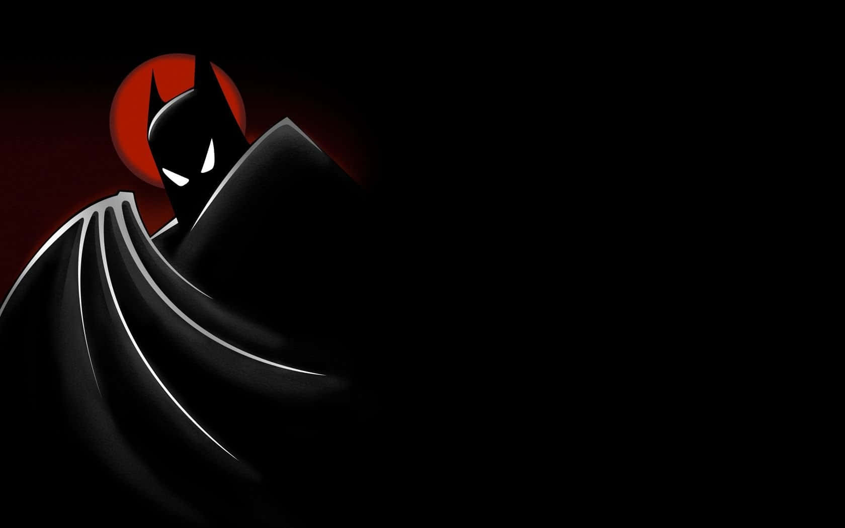 Batman, glowing eyes, cape, HD Desktop Wallpaper