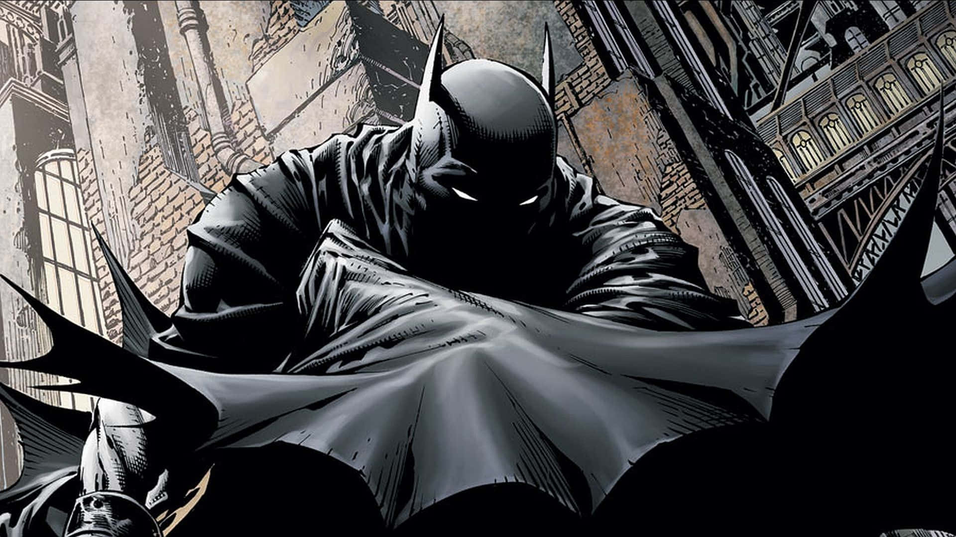 Batman, Batman City, Night, Full HD Desktop Wallpaper