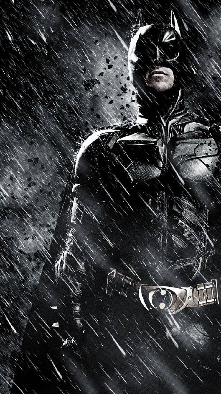 Batman, Dark iPhone, rain, HD Phone Wallpaper