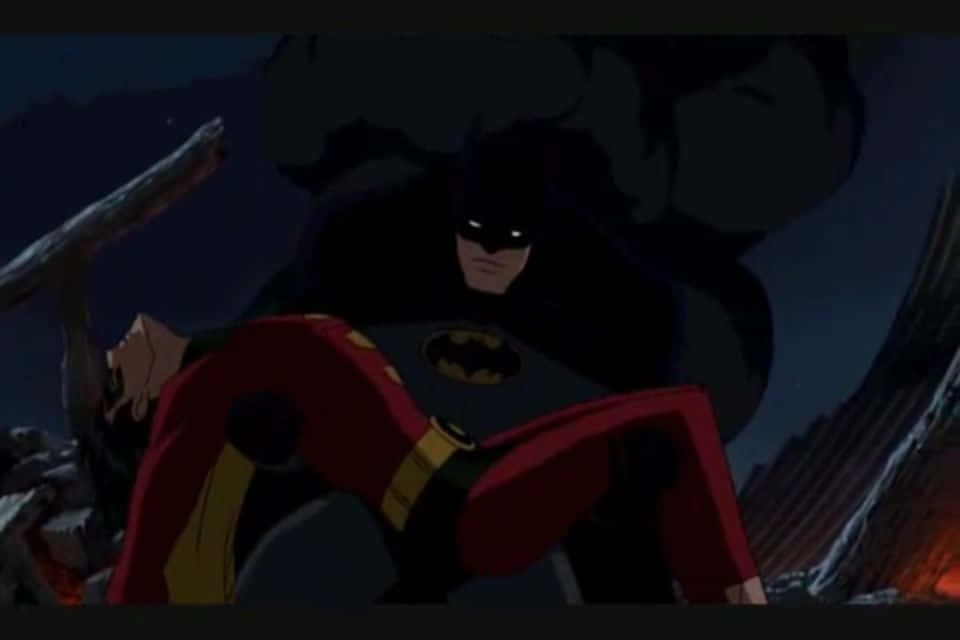 Batman Death In The Family, Batman, red-suited figure, SD Desktop Wallpaper