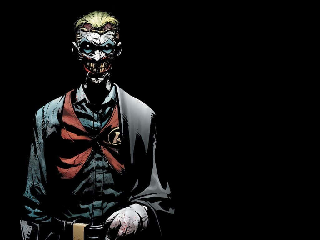 Batman: Death in the Family, comic book villain, painted grin, SD Desktop Wallpaper