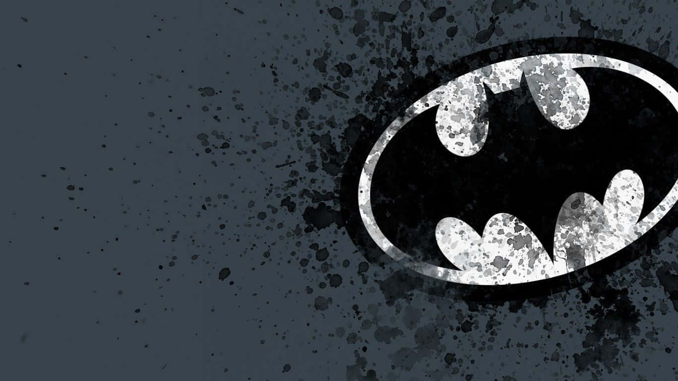 Batman, Batman logo, ink, HD Desktop Wallpaper