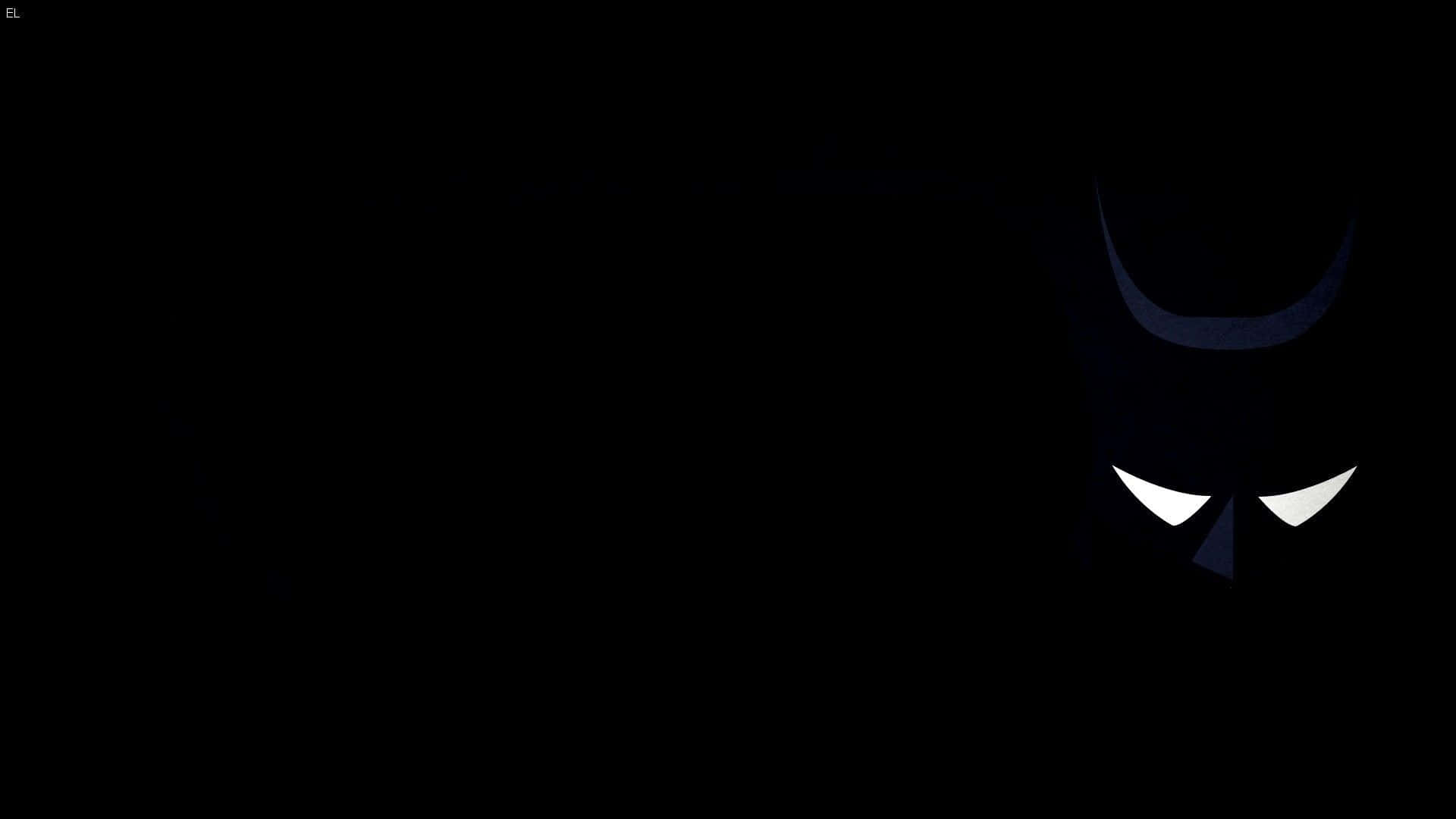 Batman, cowl, glowing white eyes, Full HD Desktop Wallpaper