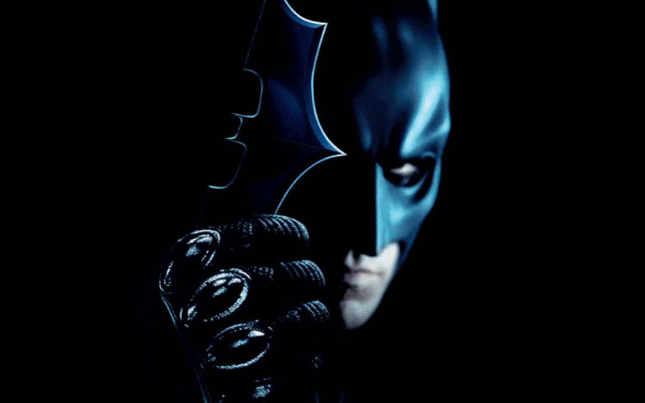 Batman, masked face, gloved hand, HD Desktop Wallpaper