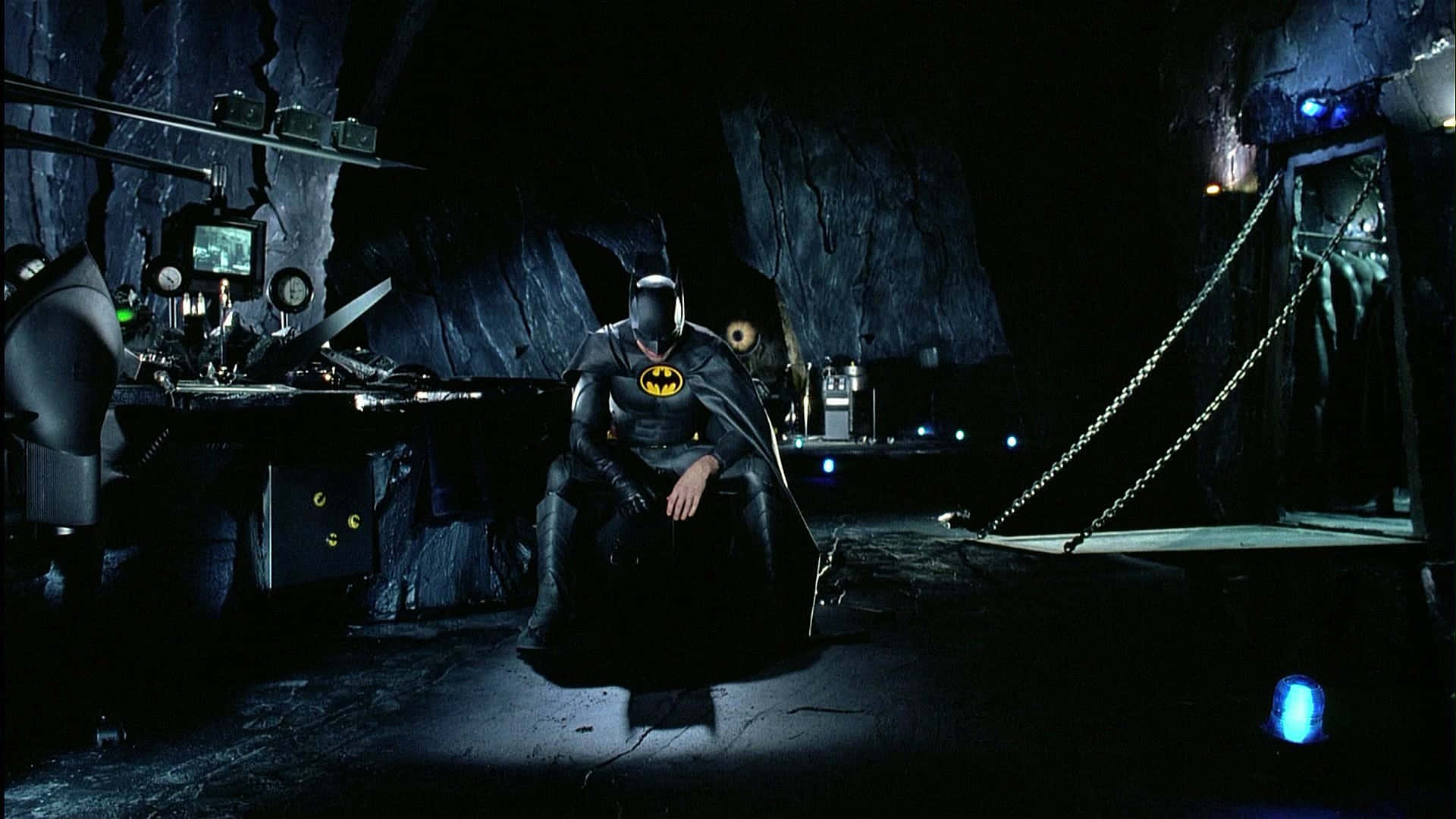 Batman, cave lair, high tech gadgets, Full HD Desktop Wallpaper