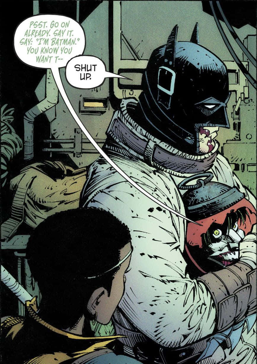 Batman Last Knight On Earth, Batman, gritty comic panel, SD Phone Wallpaper
