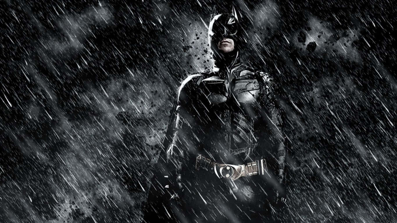 Dark Knight, Batman, post-apocalyptic landscape, HD Desktop Wallpaper