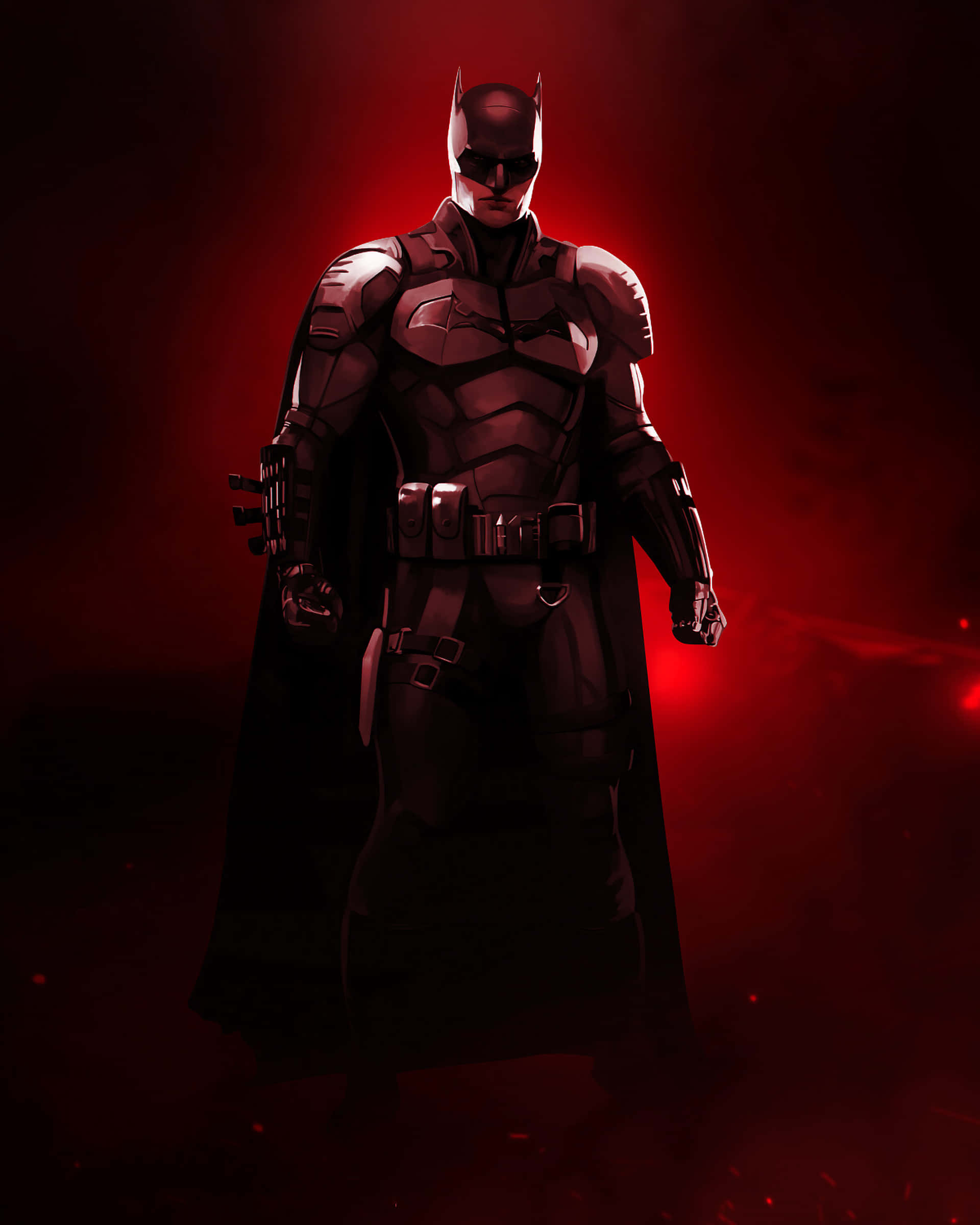 Batman, armored suit, cape, Full HD Phone Wallpaper