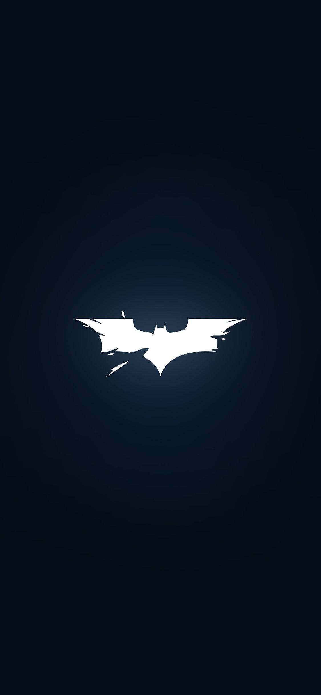 Batman, Torn Logo, iPhone X, Full HD Phone Wallpaper