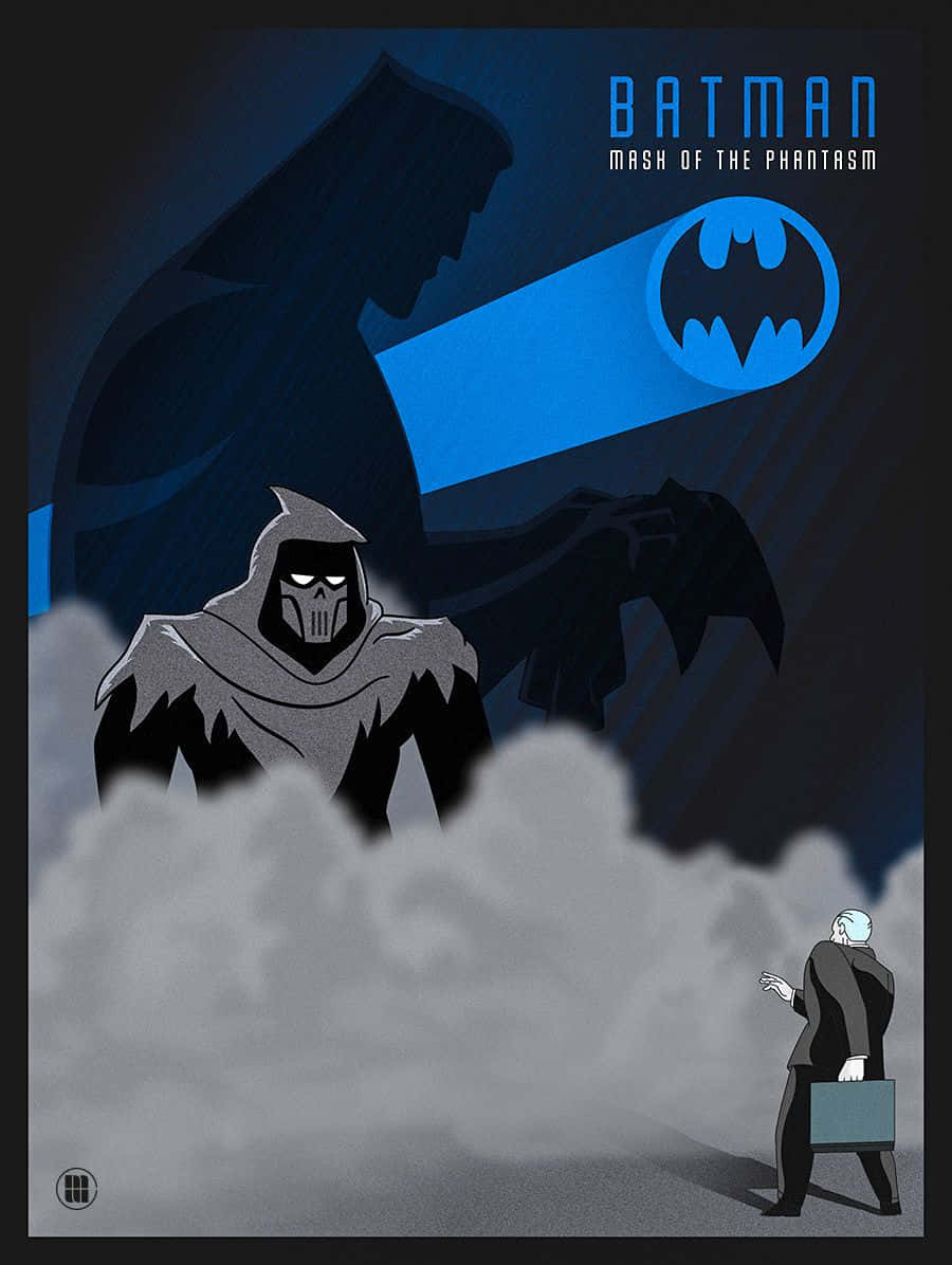Batman Mask Of The Phantasm, Batman, Phantasm, SD Phone Wallpaper