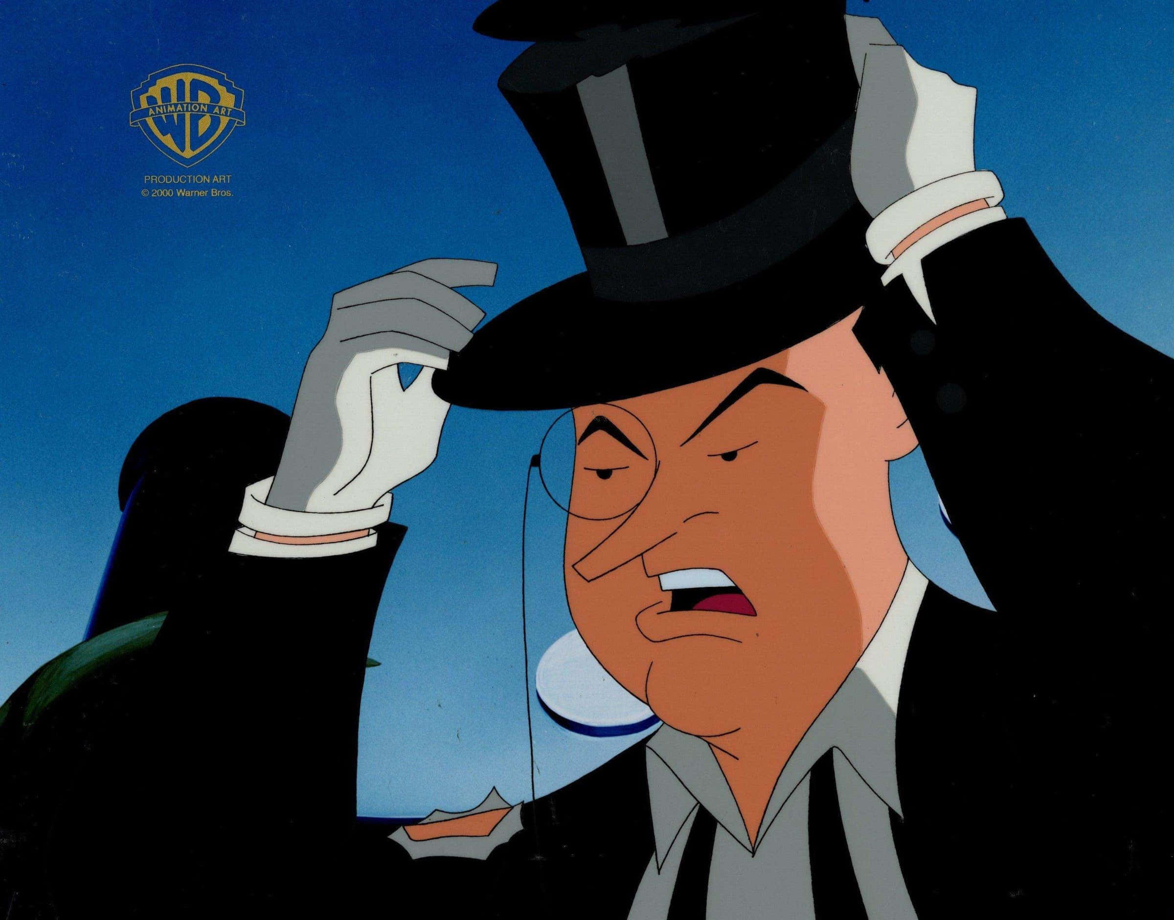 Batman, Penguin, top hat, Full HD Desktop Wallpaper