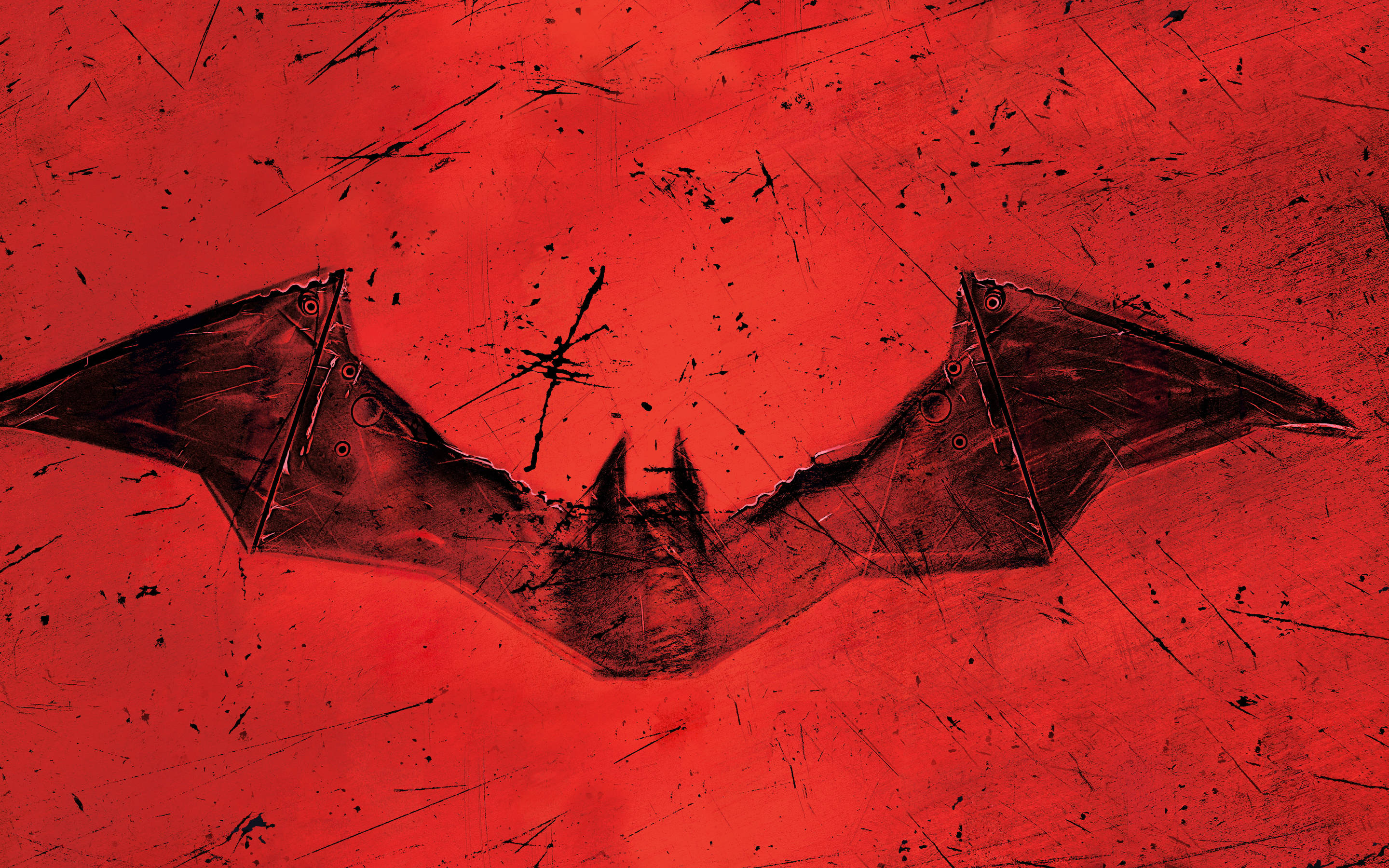 Batman, bat symbol, black, 2K Desktop Wallpaper
