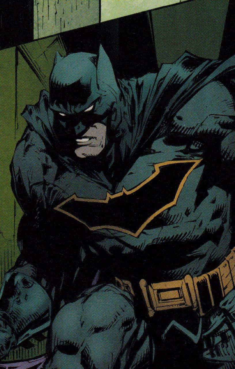 Batman Reborn, dark cape, yellow bat emblem, HD Phone Wallpaper