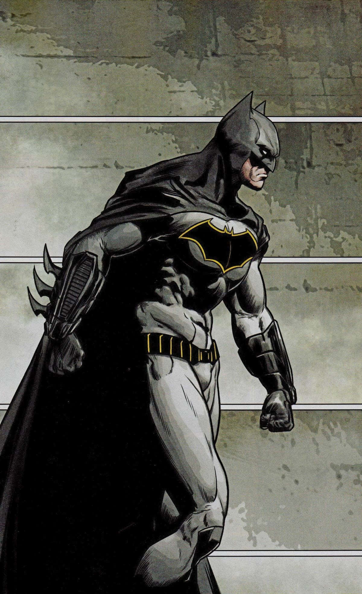 Batman Reborn, Batman, urban alleyway, Full HD Phone Wallpaper