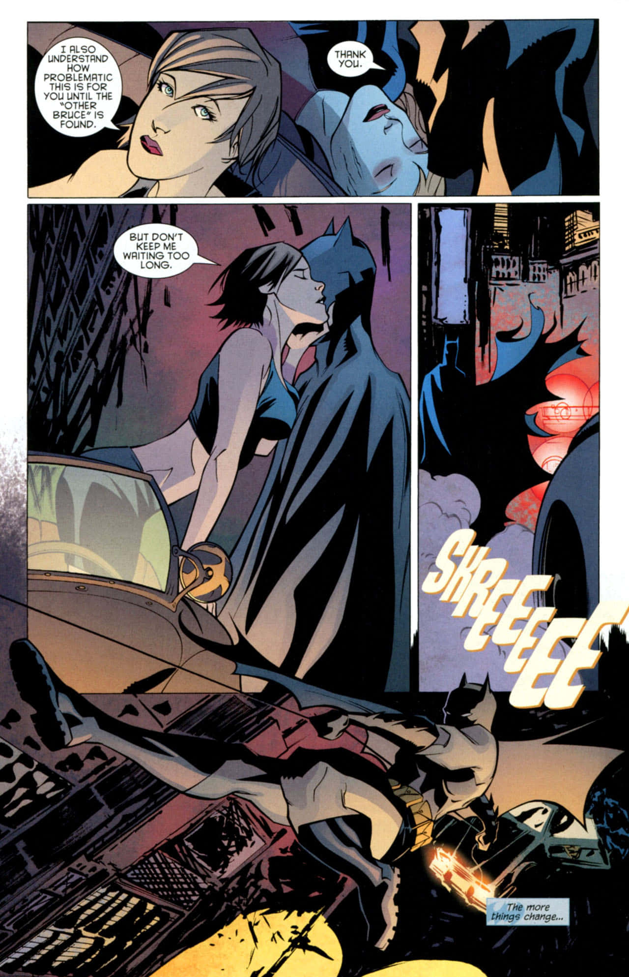 Batman, Streets of Gotham, comics panel, Full HD Phone Wallpaper