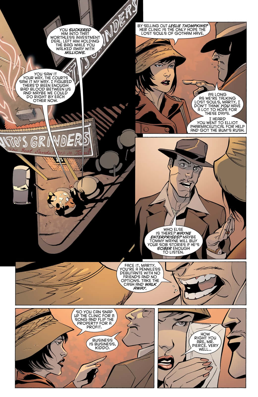Gotham, comic book panel, betrayal, HD Phone Wallpaper