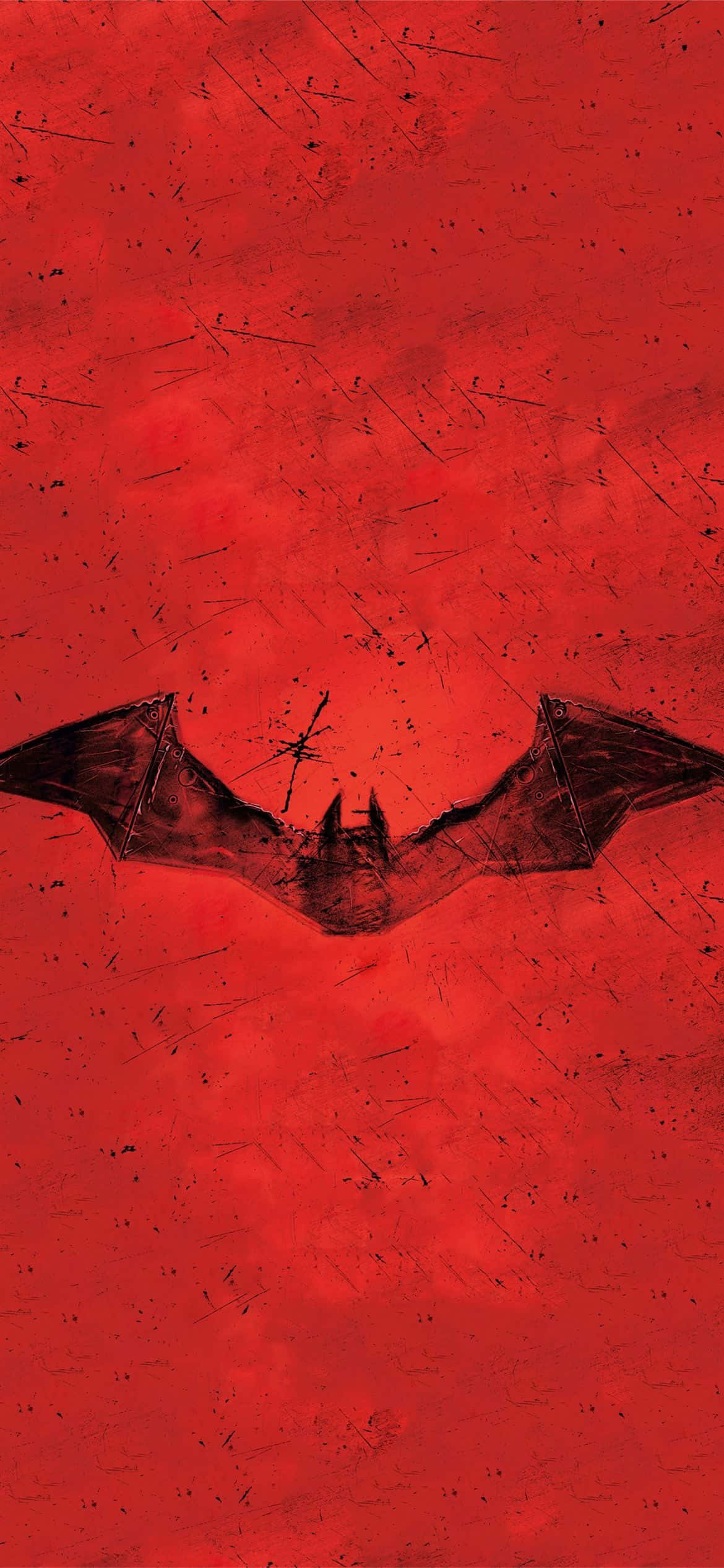 Red Batman Symbol, iPhone, dark bat silhouette, Full HD Phone Wallpaper