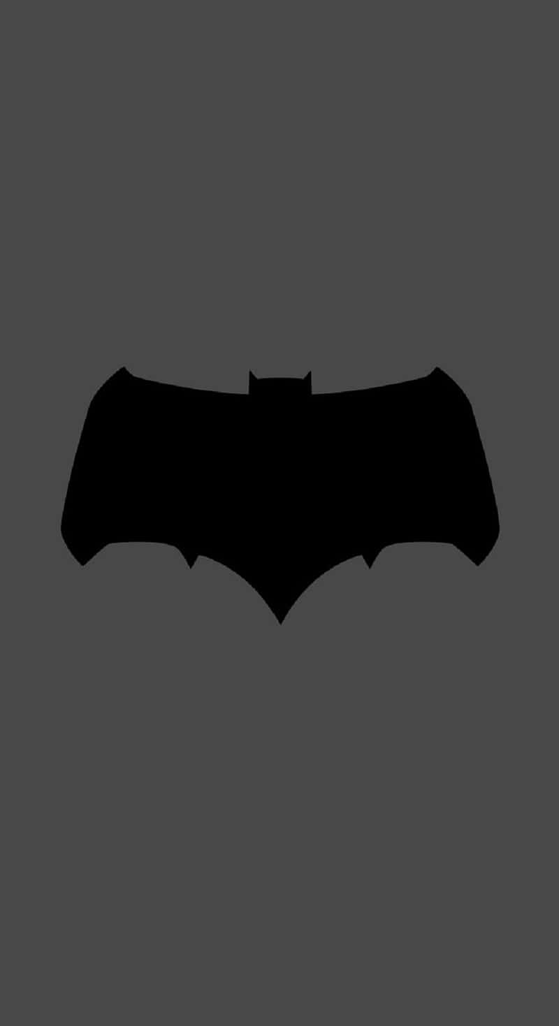 Batman Symbol, dark background, black, HD Phone Wallpaper