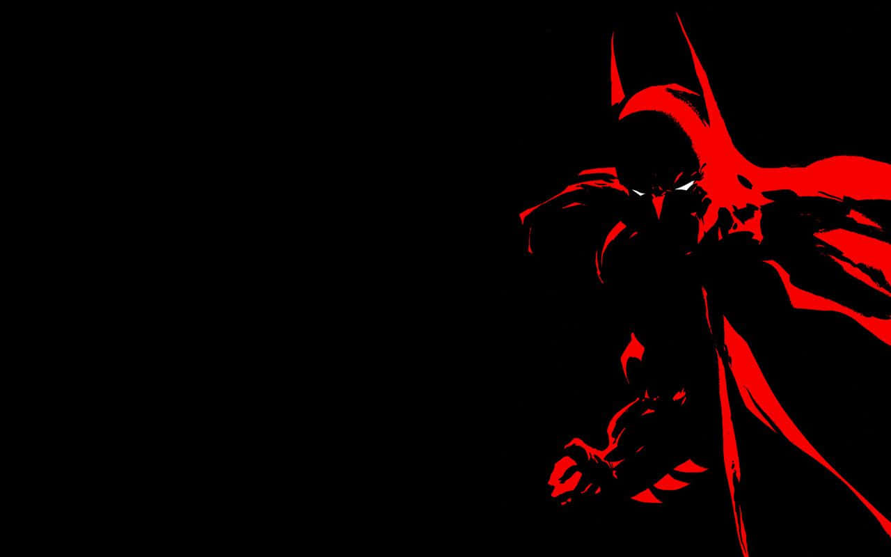 Batman, Batman Tablet, red, HD Desktop Wallpaper