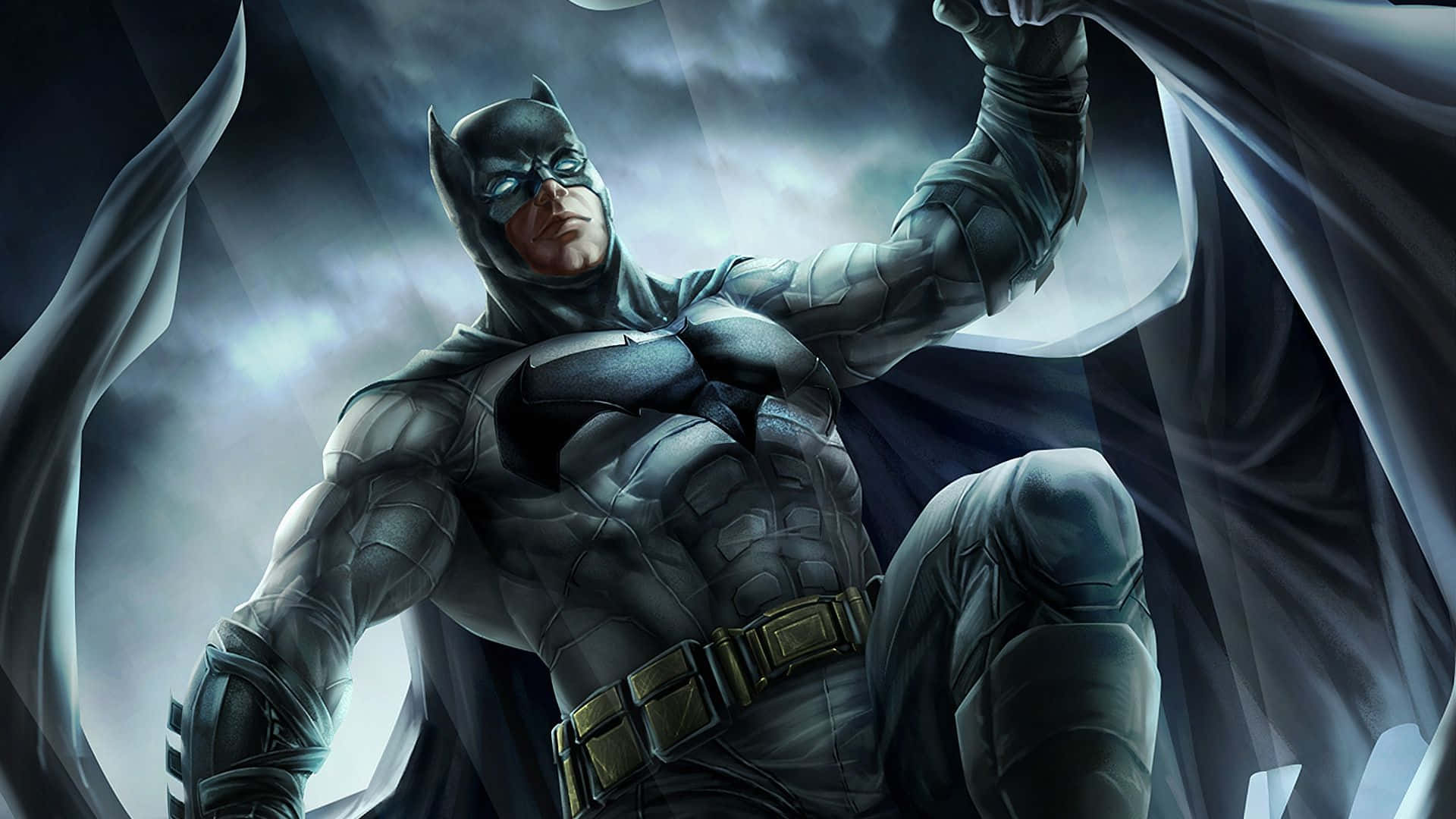 Batman Tablet, Batman, stormy sky, Full HD Desktop Wallpaper
