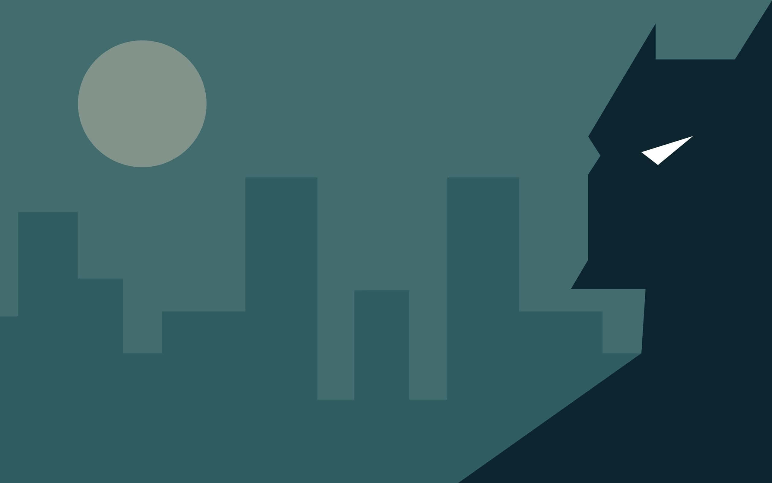 Batman, The Dark Knight Returns, cityscape, 2K Desktop Wallpaper