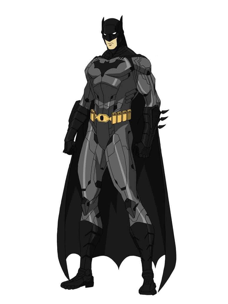 Batman The New 52, full armored suit, cape flowing, SD Phone Wallpaper
