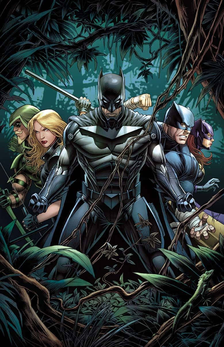 Batman The New 52, Batman, jungle, SD Phone Wallpaper