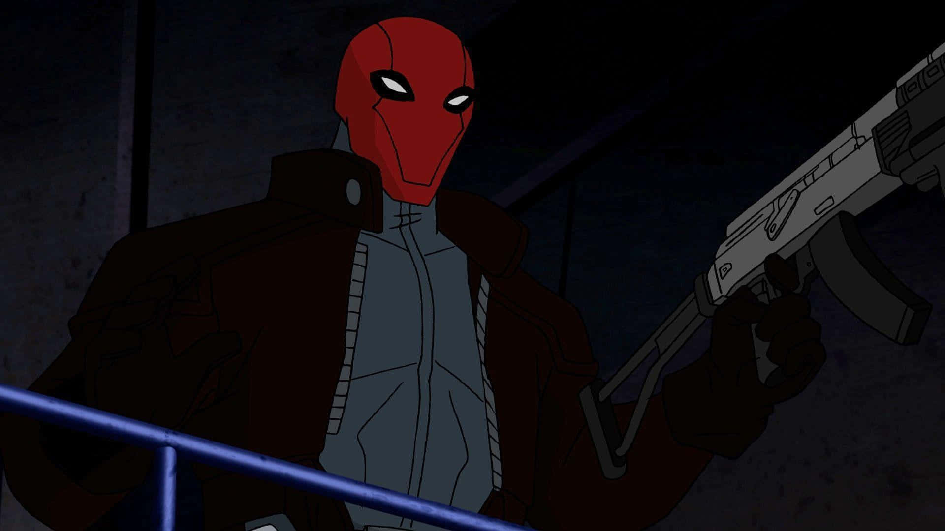 Batman Under The Red Hood, Red Hood, dark coat, Full HD Desktop Wallpaper