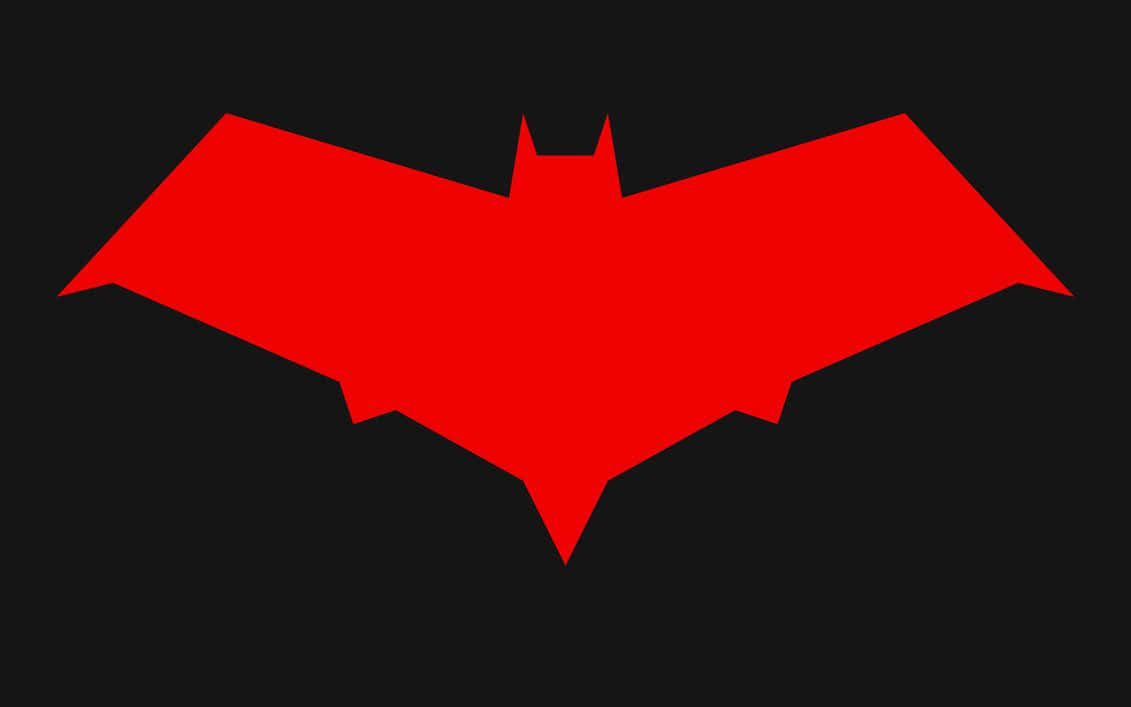 Batman, Red Hood, bat symbol, SD Desktop Wallpaper