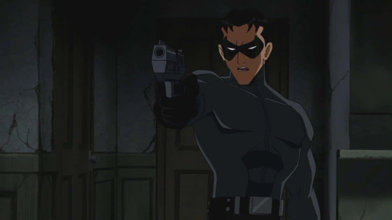 Batman Under The Red Hood, masked vigilante, dark suit, HD Desktop Wallpaper
