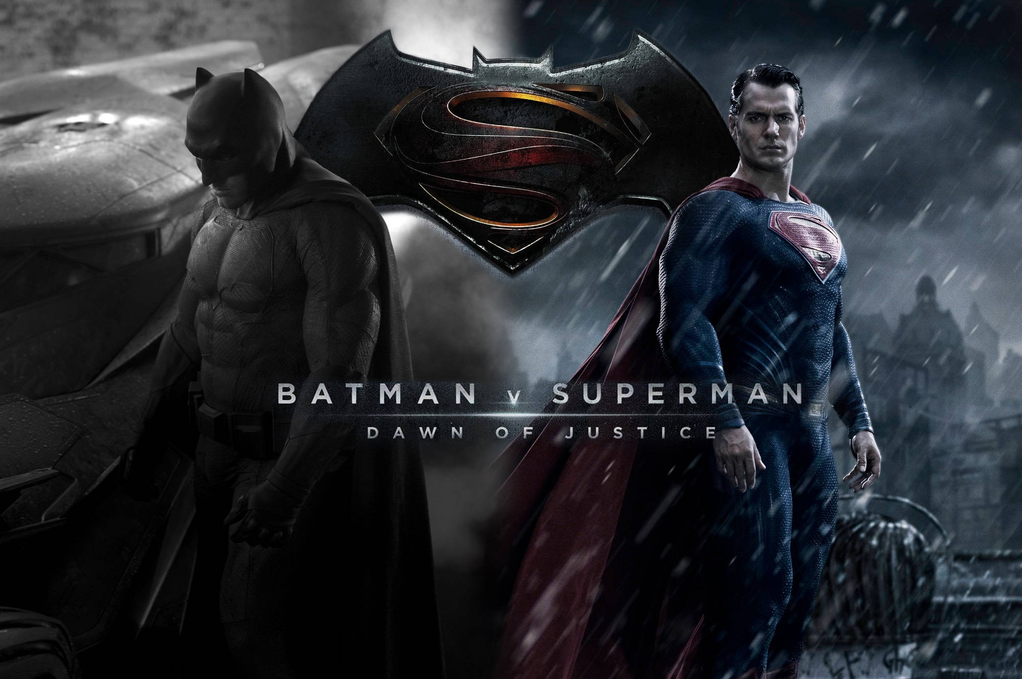 Batman V Superman Dawn Of Justice, Batman, Superman, Full HD Desktop Wallpaper