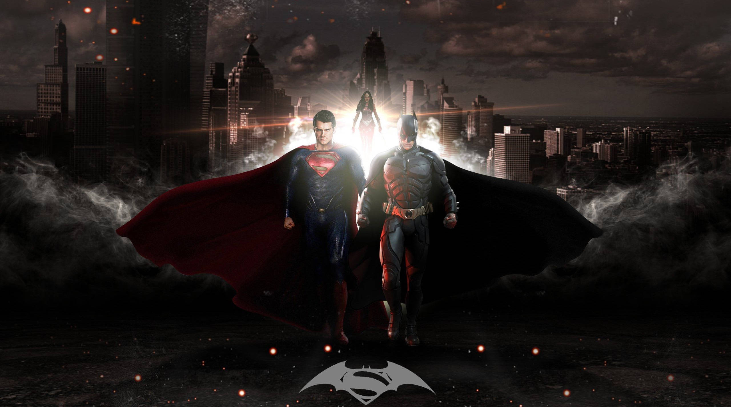 Batman V Superman Dawn Of Justice, Superman, Batman, 2K Desktop Wallpaper