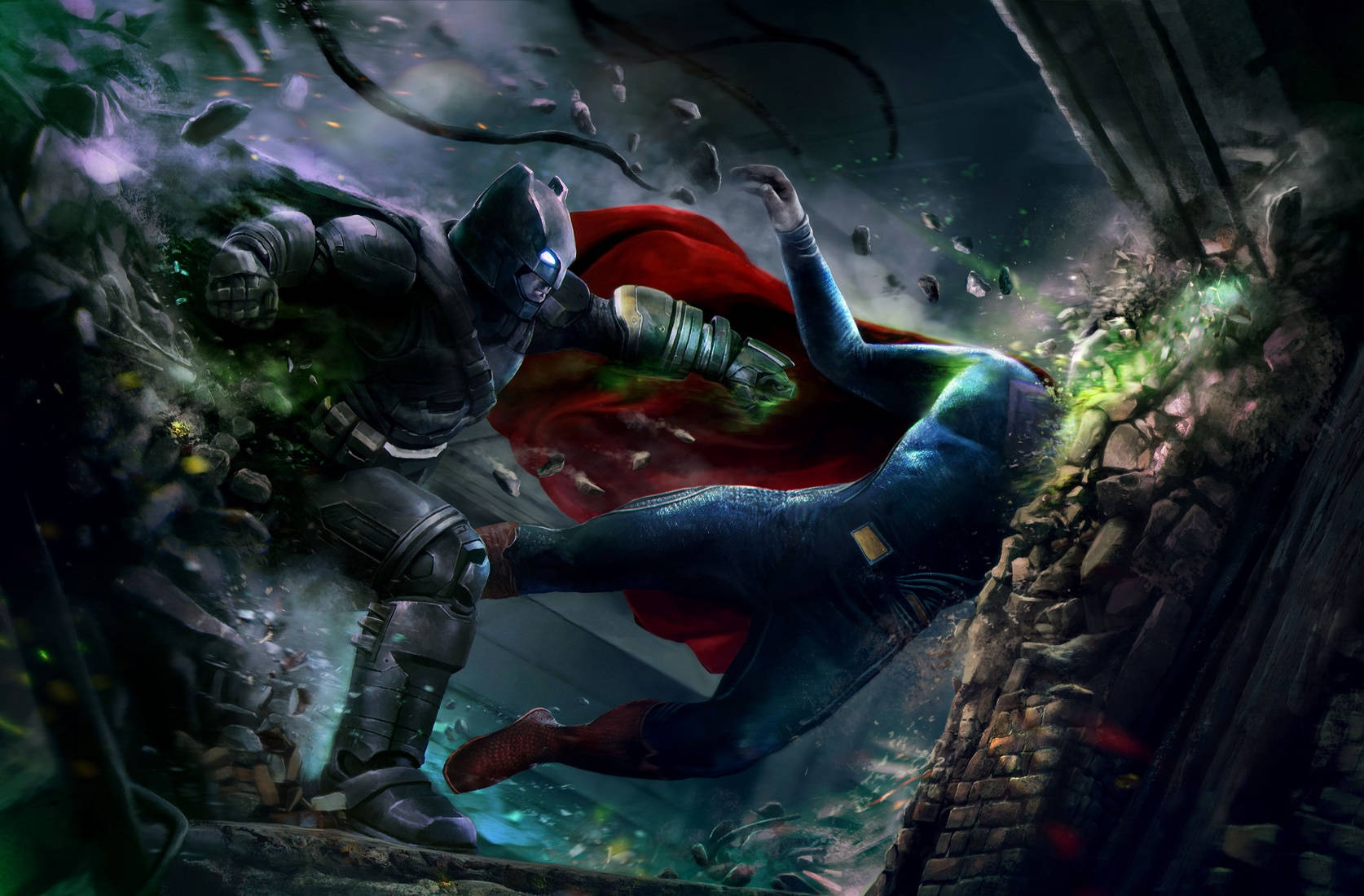 Batman V Superman Dawn Of Justice, Batman, Superman, HD Desktop Wallpaper