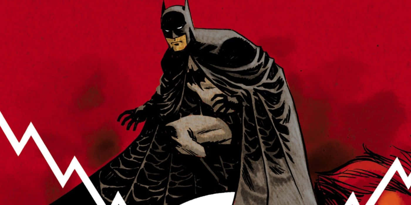 Batman Year One, 1400 x 700, red background, HD Desktop Wallpaper