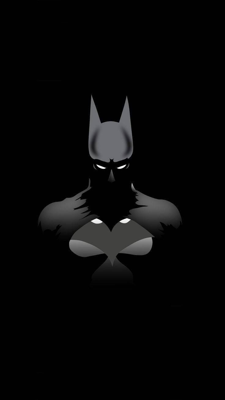 Batman, iPhone, stark white eyes, HD Phone Wallpaper