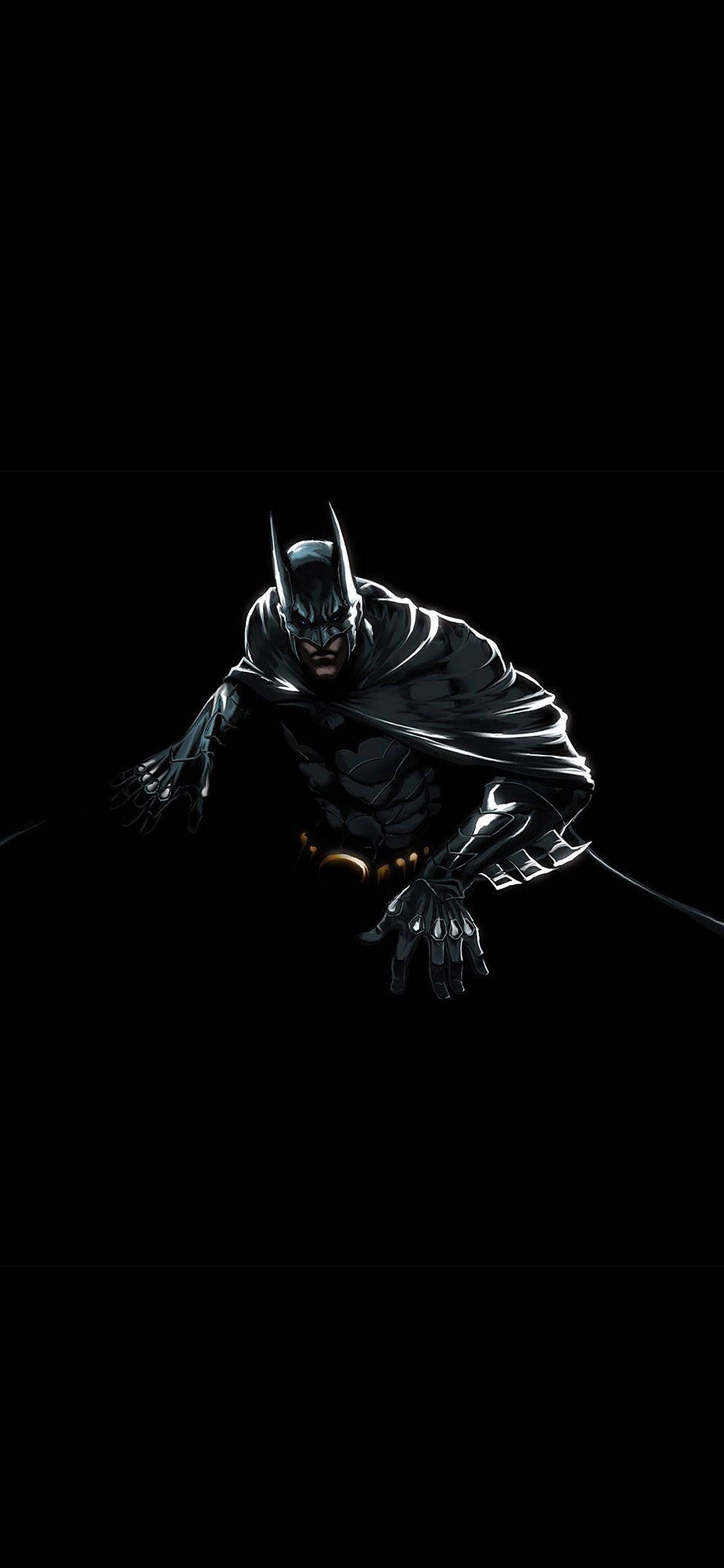 Batman, iPhone X, cape, Full HD Phone Wallpaper