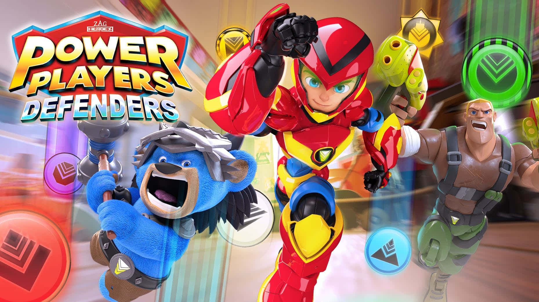 fighting games, animated heroes, vibrant suits, HD Desktop Wallpaper