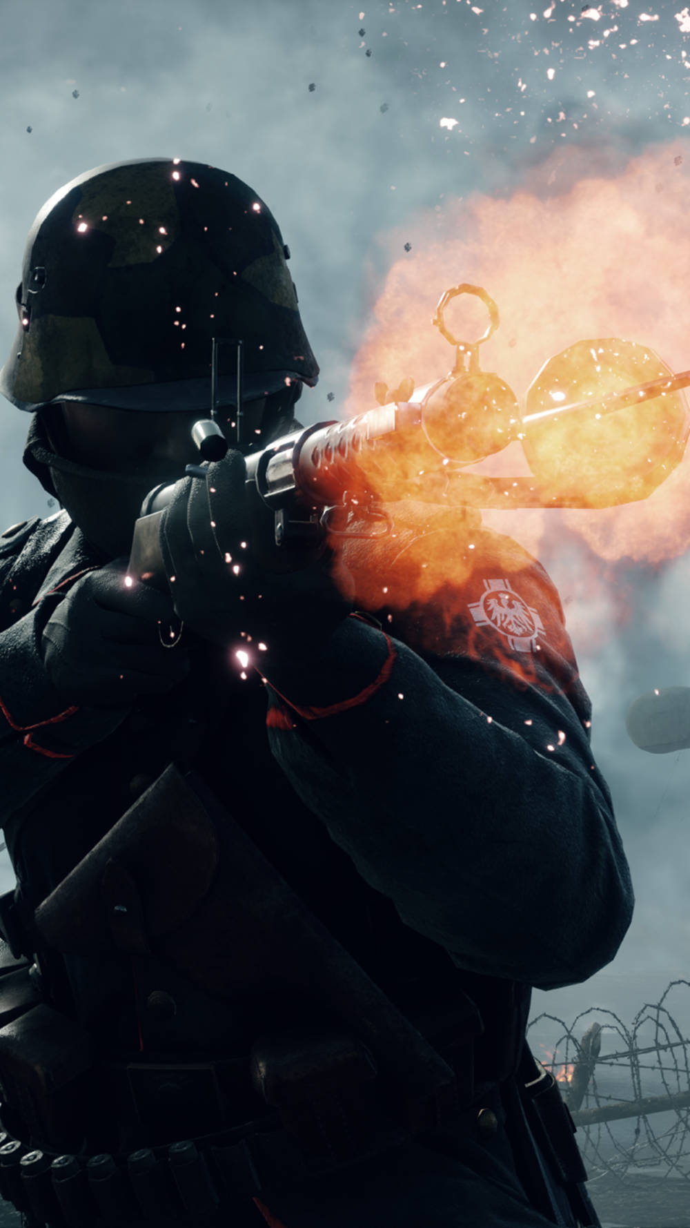 Battlefield 1, tactical soldier, rocket launcher, HD Phone Wallpaper