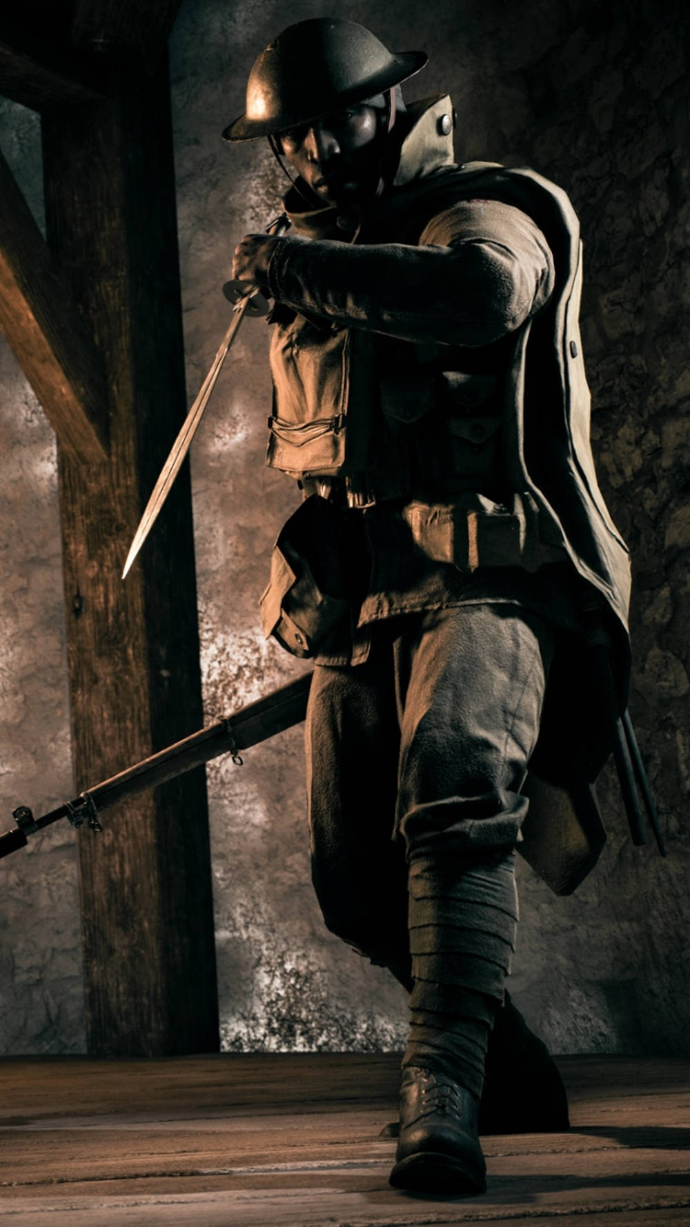 Battlefield 1, soldier, trench coat, HD Phone Wallpaper