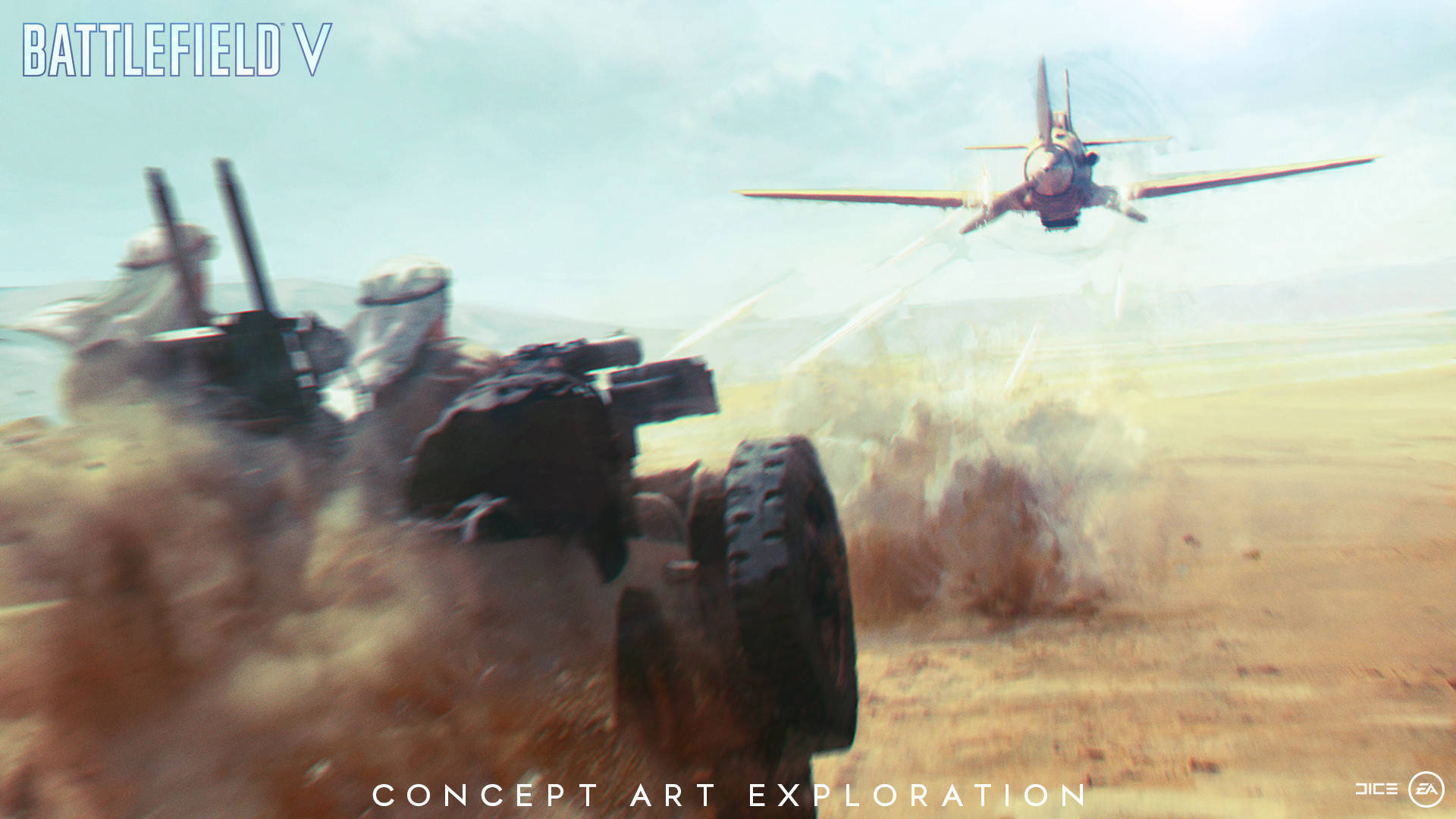 Battlefield 1, tank, fighter plane, Full HD Desktop Wallpaper