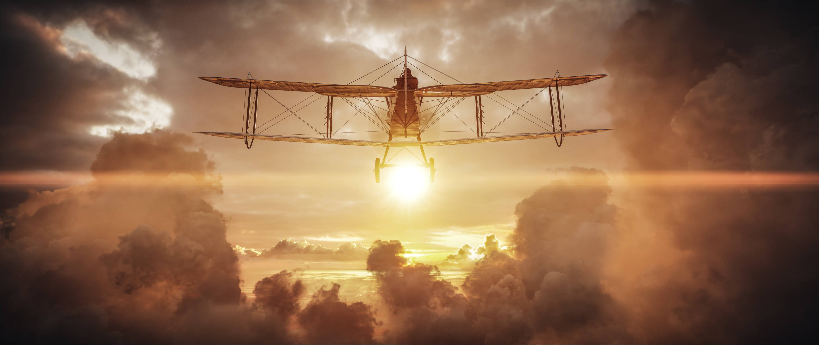 Battlefield 1, HD Fighter Plane, vintage biplane, 2K Desktop Wallpaper