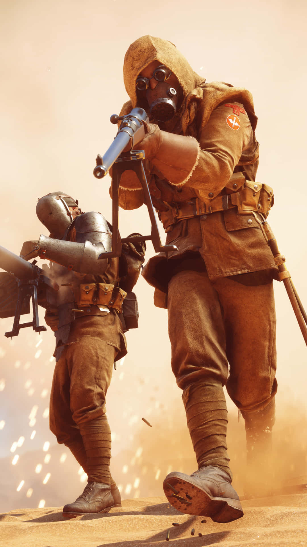 Battlefield 1, gas masks, trench gear, Full HD Phone Wallpaper