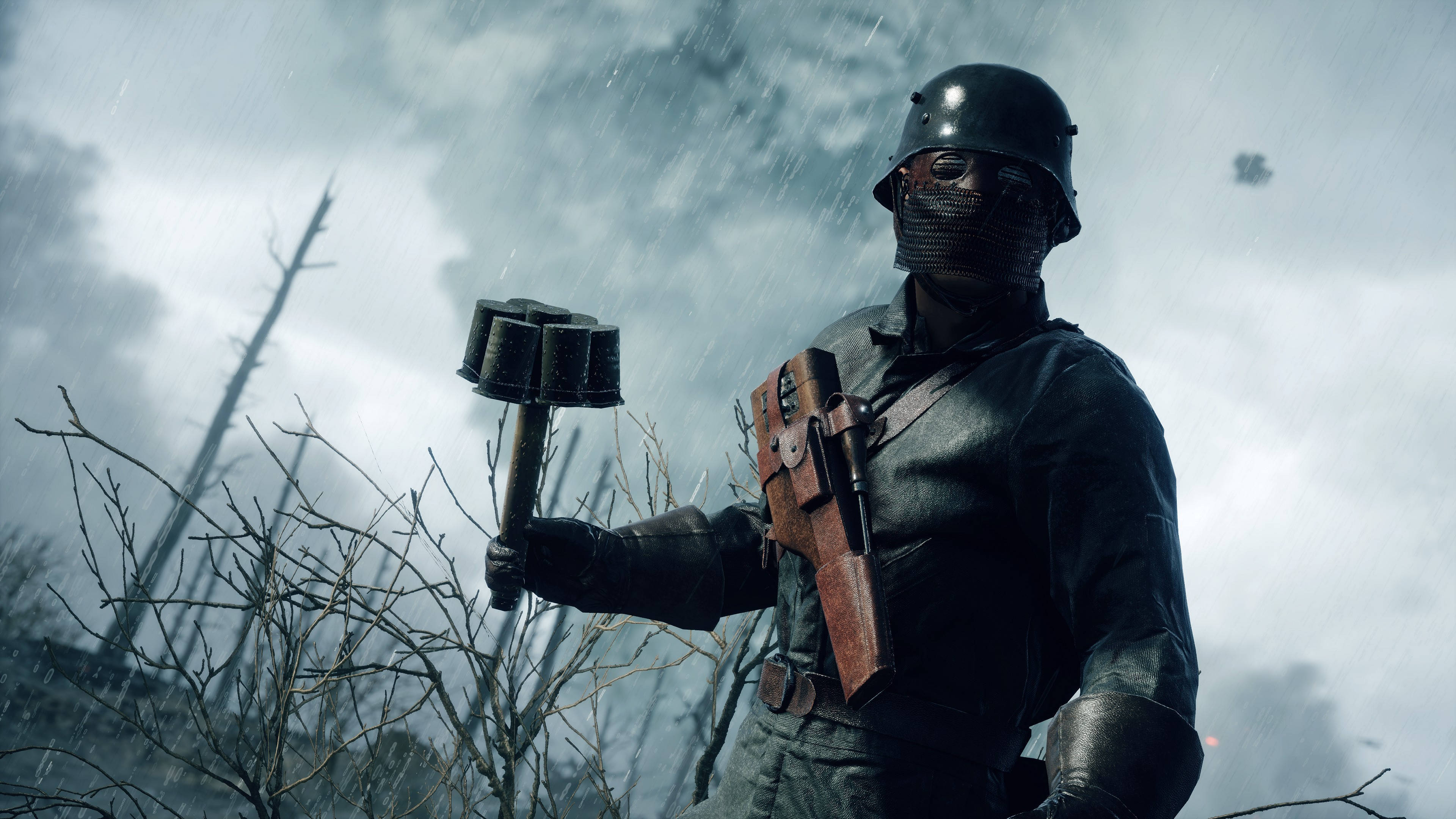 Battlefield 1, soldier, helmet, 4K Desktop Wallpaper
