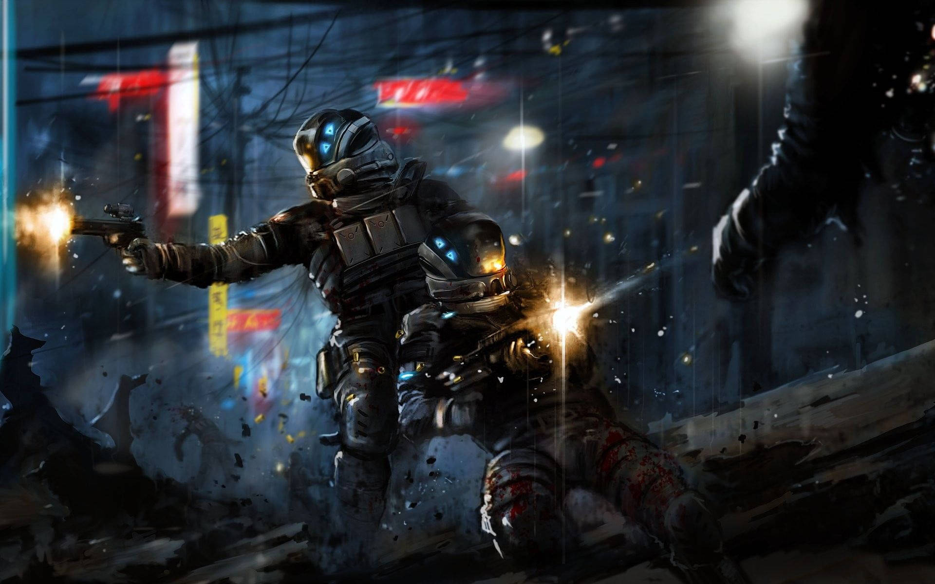 Battlefield 4, teamwork, armored soldiers, Full HD Desktop Wallpaper