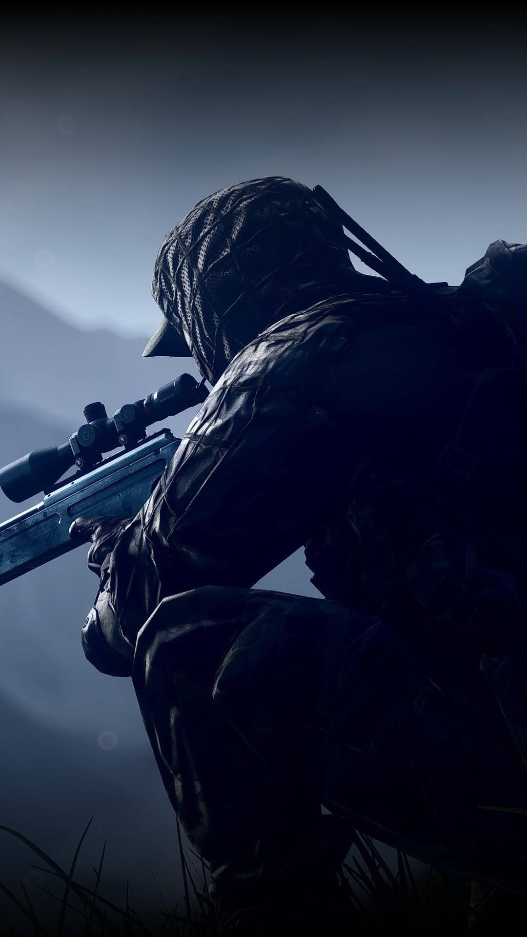 Battlefield 4, sniper, scoped rifle, Full HD Phone Wallpaper