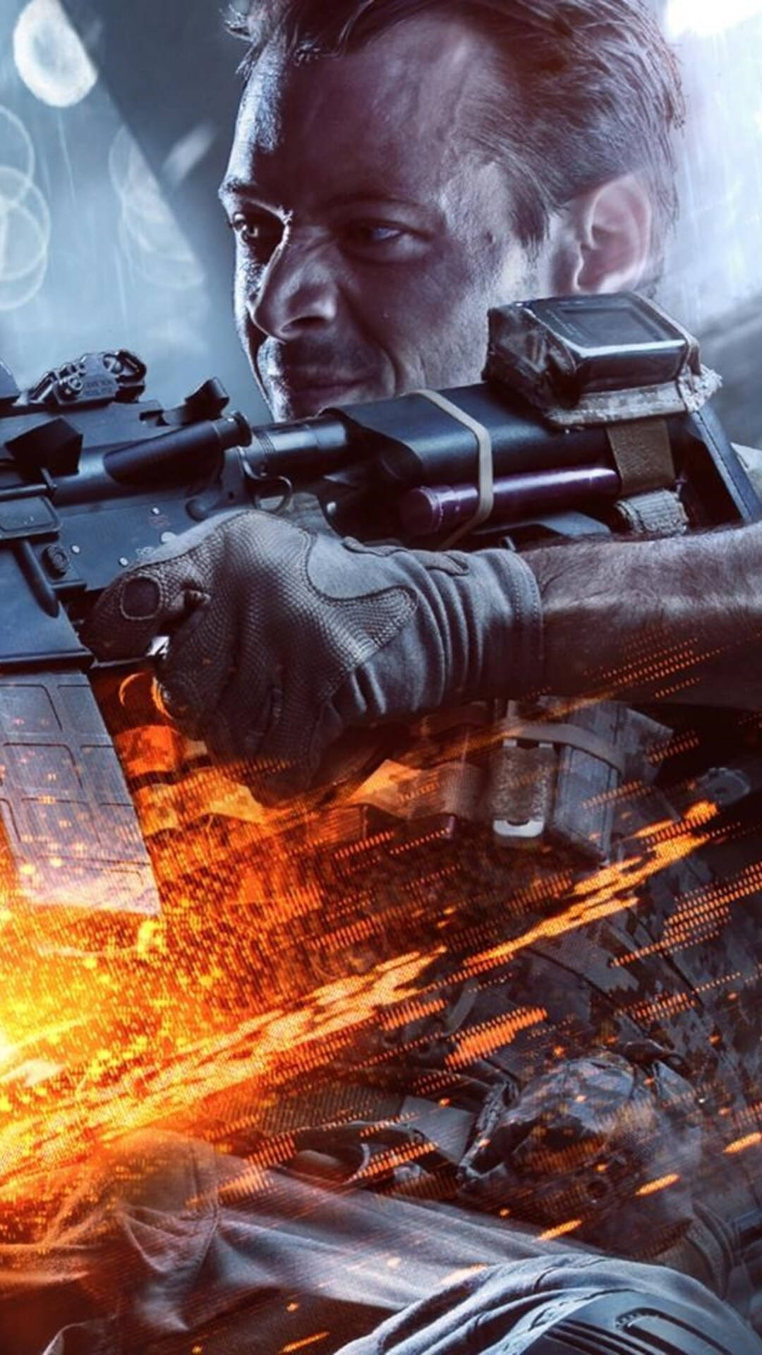 Battlefield 4, soldier, rifle, Full HD Phone Wallpaper