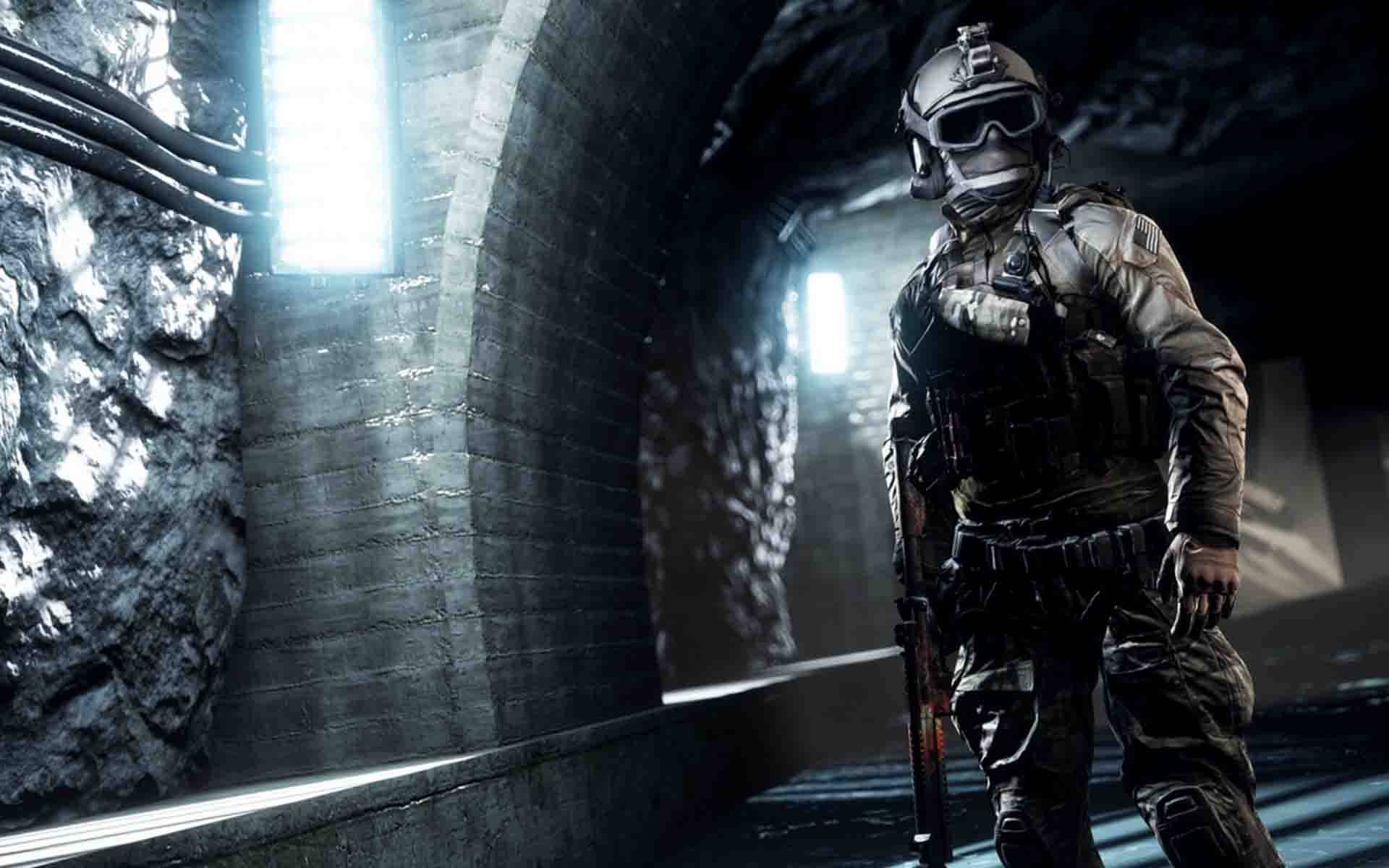 Battlefield 4, soldier, tactical gear, Full HD Desktop Wallpaper