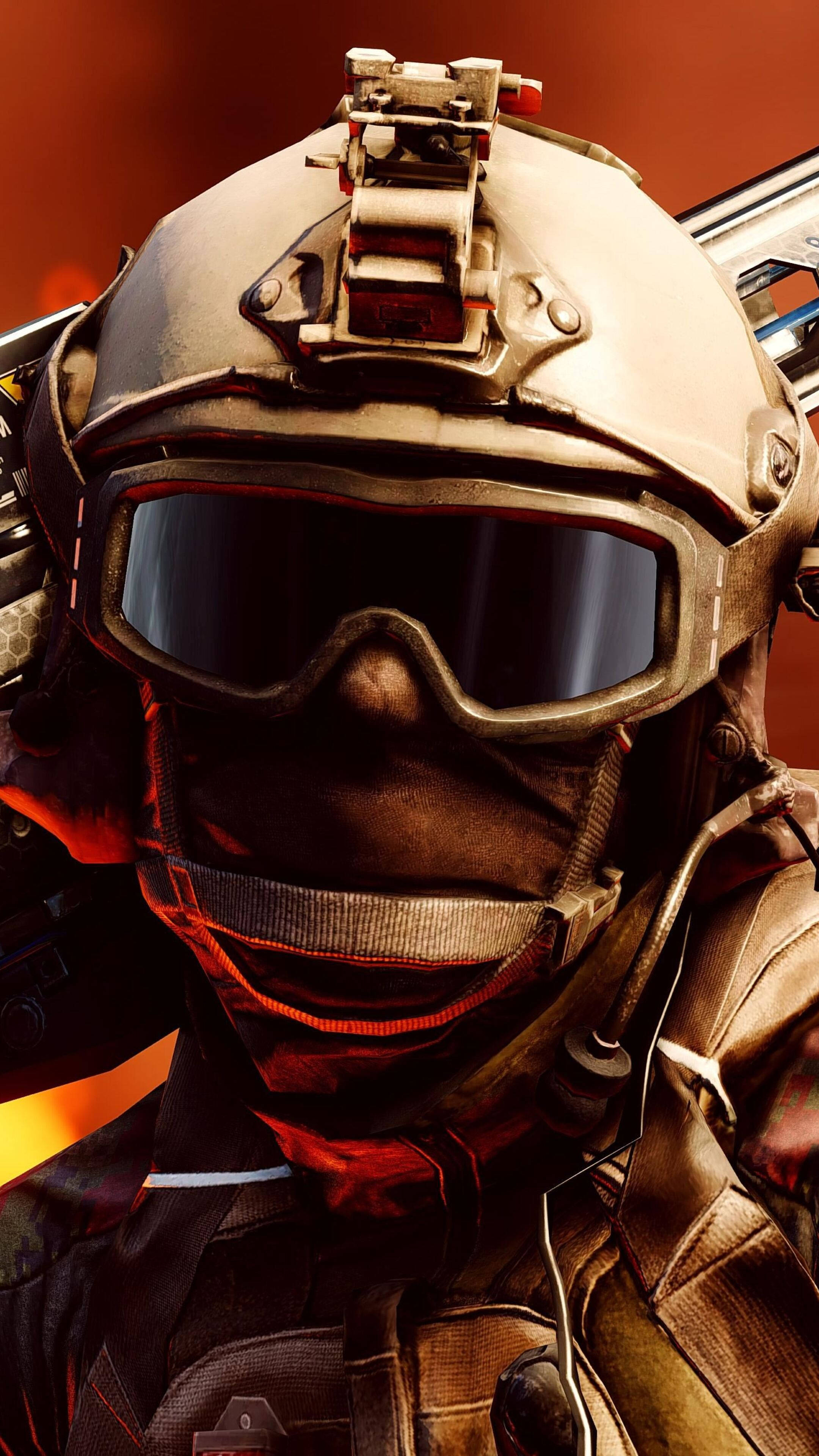 Battlefield 4, soldier, goggles, 4K Phone Wallpaper
